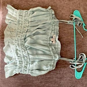 Boutique Mint cropped top
